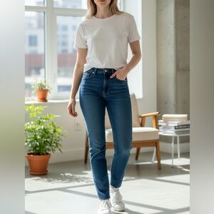 SLVRLAKE High Rise Blue Jeans